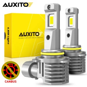 AUXITO 2Pcs 9005 LED Headlight Canbus H8 H9 H11 9006 HB4 H4 9002 HB3 LED Car Fog Lights Bulb For Golf 4 7 Bmw E60 Toyota Passat