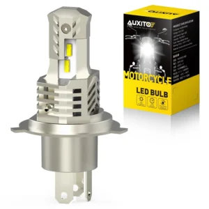 AUXITO 1pcs H4 9003 Led Headlight Bulbs 6000k White High Low Beam Canbus Error Free 26W For Motorcycle BMW Honda Yamaha Ducati