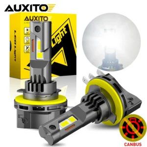AUXITO 2Pcs 30000LM H15 LED Headlight Kit Bulb Canbus Car Daytime Running Lamp Auto LED for VW Audi BMW Ford Mazda