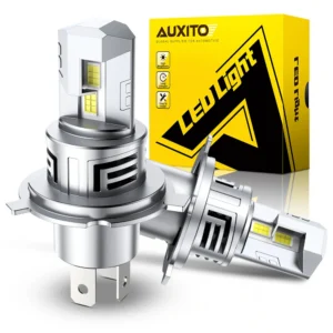 AUXITO 2Pcs Canbus H4 9003 LED Bulb 30000LM Super Bright H7 H4 H11 9005 HB3 HB4 9006 H8 H9 H1 Headlight with Fan Wireless