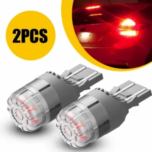 AUXITO 2Pcs 7443 LED Red Brake Light T20 W21W W21/5W 7440 WY21W LED Bulb Lamp Signal Lights For Toyota Nissan Sentra Mazda Honda