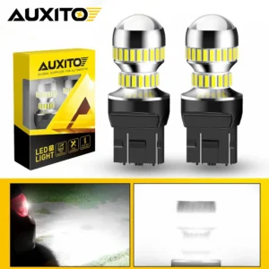 AUXITO 2Pcs Canbus 7443 W21/5W LED Bulb T20 7440 LED Reversing Light DRL for BMW Ford Nissan Honda Car Parking Position Light