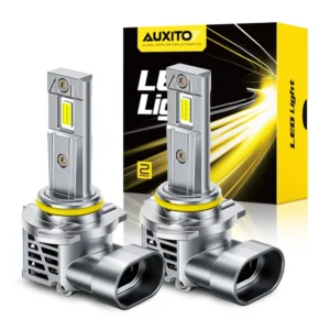 AUXITO 2Pcs Turbo HB3 9005 LED Headlight Bulb Super Bright 30000LM 9006 HB4 LED Head Lamp 70W CANBUS Mini Size Car Lights 12V