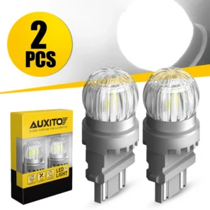 AUXITO 2Pcs 3157 LED Turn Signal Light Amber 1156 BA15S P21W T20 7440 W21W 3157 1157 P21/5W W21/5W Bulbs Reverse Parking Light