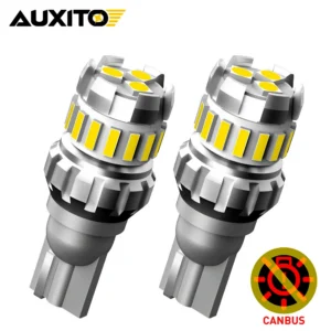 2Pcs W16W T15 LED T16 Bulb Canbus Error Free Backup Reverse Led 2000LM for Car Reversing Light Audi A3 A4 B6 B8 A6 C6 Toyota VW