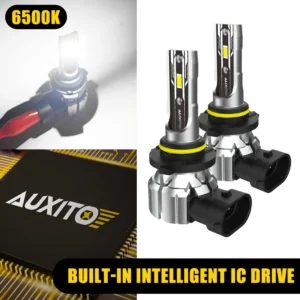 AUXITO 2Pcs 16000LM 9005 HB3 LED Headlight Canbus H8 H9 H11 HB4 9006 High Power Bulbs for Car LED Passat Nissan Chevrolet Dodge