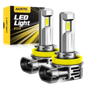 AUXITO 2Pcs Car Headlight Bulbs H11 H8 LED CANBUS HB3 9005 HB4 9006 9012 LED Auto Bulb Headlamp Turbo 6500K Lights 60W 30000LM