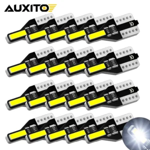 20/10/2Pcs W5W T10 Led Bulbs Car Interior Light for Peugeot 207  Mazda 2 3 6 CX5 CX3 Golf 4 5 6 7 Volkswagen Audi A3 8P A4 B6 B7