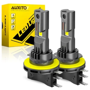 AUXITO 2Pcs H15 LED Canbus Day Running Lights Car Headlight 30000Lm DRLs For Mazda BMW Mercedes GLK Audi Q7 A6 A3 VW Golf 6 7