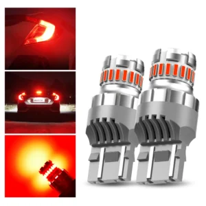 AUXITO 2Pcs T20 7443 LED Brake Light T25 3156 3157 W21W  W21/5W Led Bulb Brake Stop Lamp For Toyota Corolla Camry Tundra Yaris
