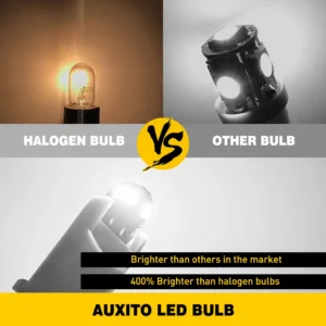 AUXITO 4/2Pcs Canbus T10 W5W LED Car Interior Light 168 194 501 5W5 LED Side Auto Bulb Map Dome Lights for VW Golf 7 BMW E60 E46