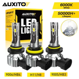 AUXITO 2Pcs Canbus H8 H11 LED Headlight 16000LM 9005 HB3 HB4 9006 Car LED Bulbs DRL Fog Light for VW Passat Toyota Nissan Mazda